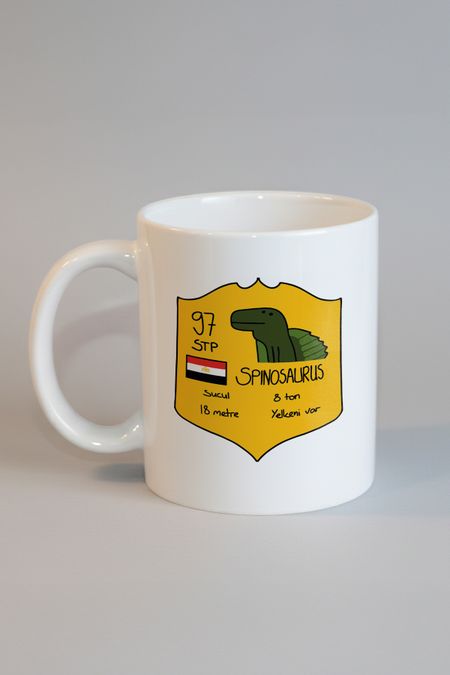 Spinosaurus Dinozor Kupa