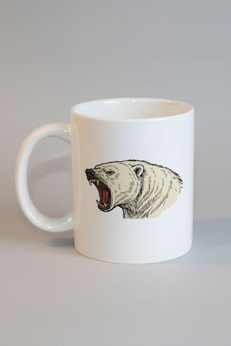 Kutup Ayısı Baskılı Kupa