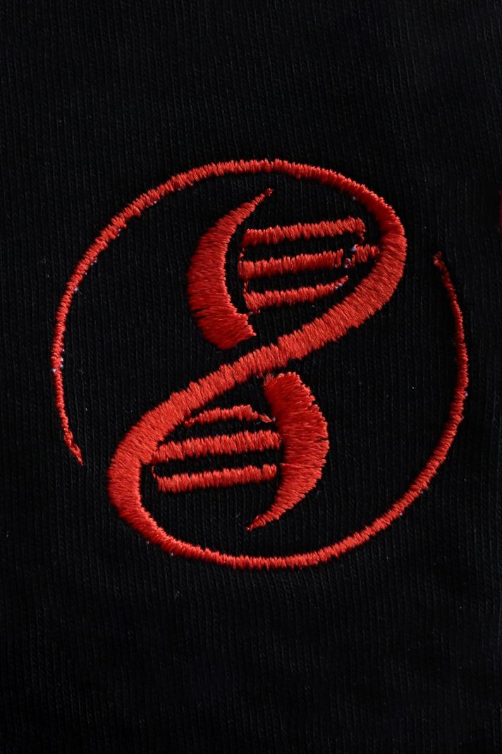 Evrim Ağacı Logolu Nakışlı Hoodie