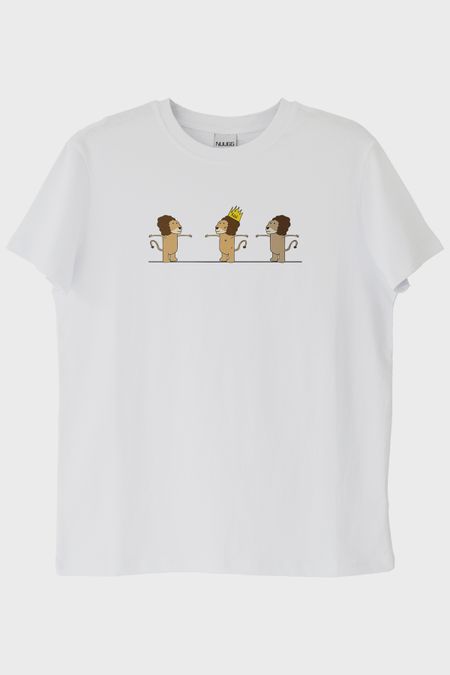 Alfa Sorunu Beyaz Tişört