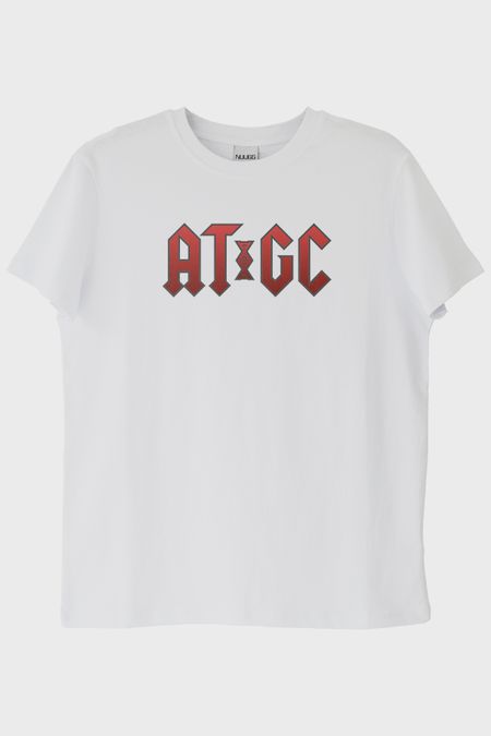 Genetik Kod ATCG Beyaz Tişört