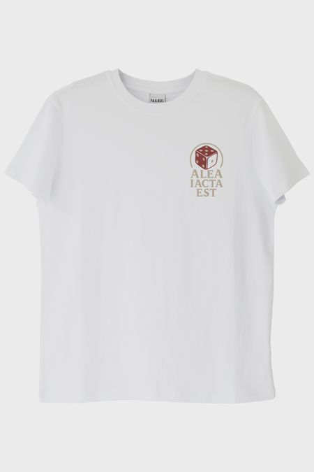 Alea Iacta Est Beyaz Tişört