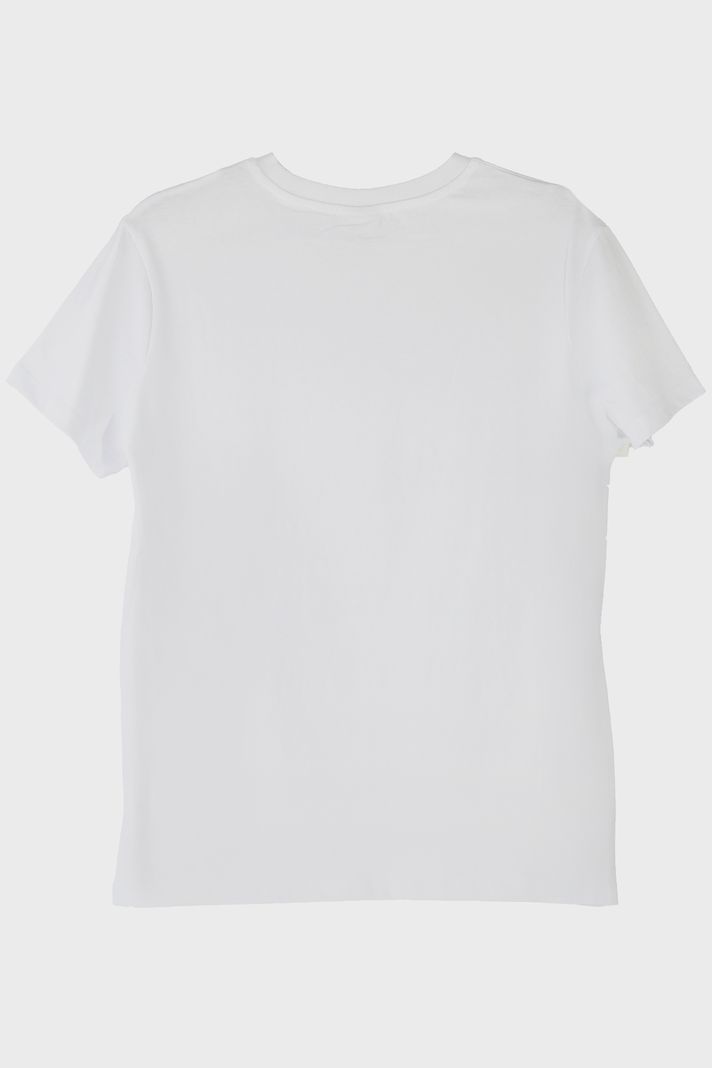 Siyah Sol Anahtarı Renkli Nakış Müzik T-Shirt