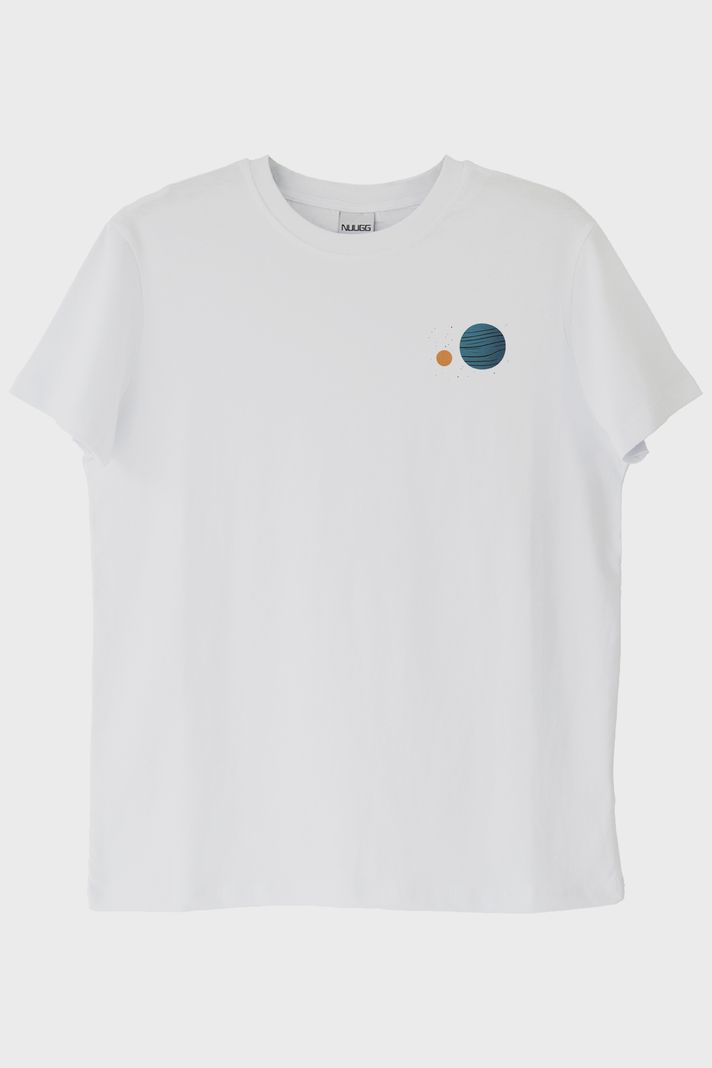 Sessiz Evren Beyaz Tişört