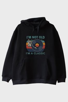 I'm a Classic Siyah Hoodie