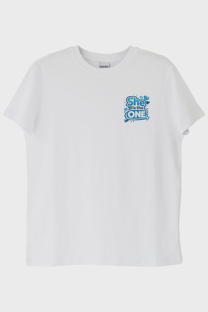 She is the One Beyaz Tişört