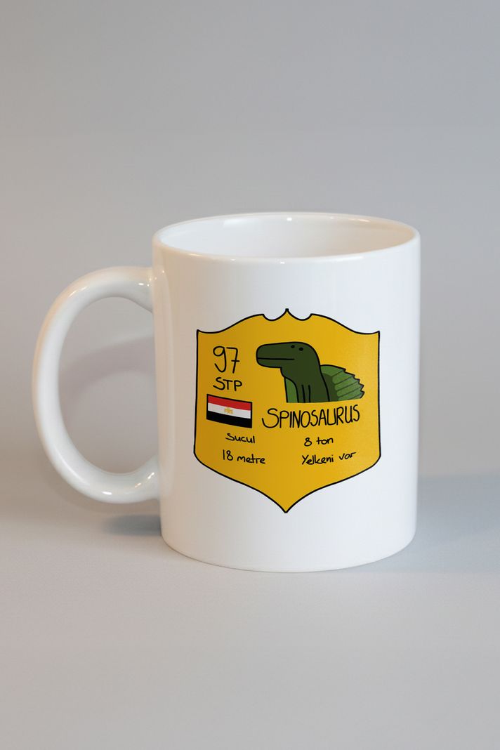 Spinosaurus Dinozor Kupa