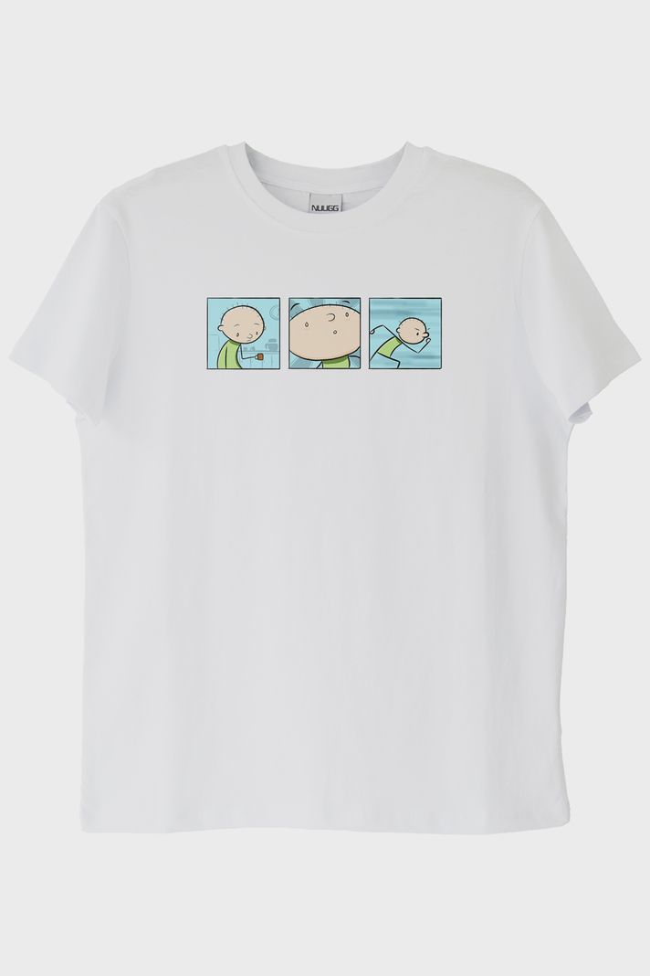 Donca Çizgi Karakter Beyaz Tişört