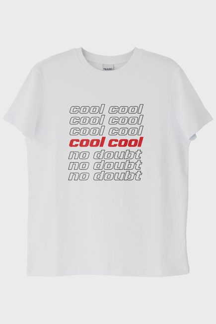 Cool No Doubt Beyaz Tişört