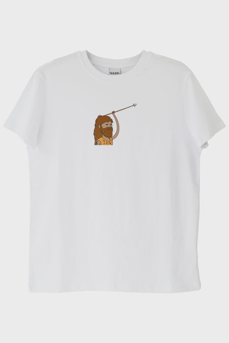 Avdan Önce Beyaz Tişört