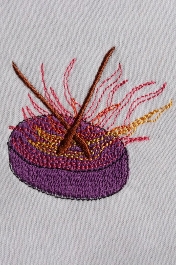 Mor Davul Alevli Müzik T-Shirt