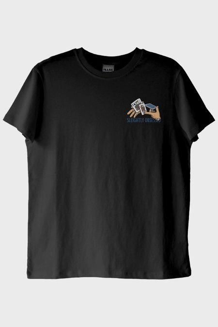 Sleightky Obsessed Siyah Tişört