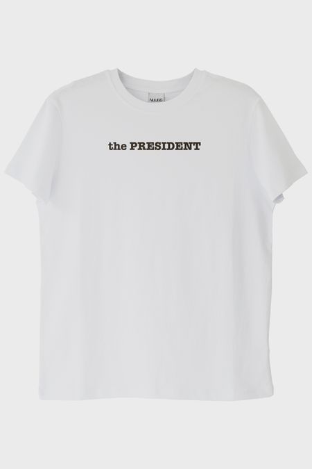 The President Beyaz Tişört
