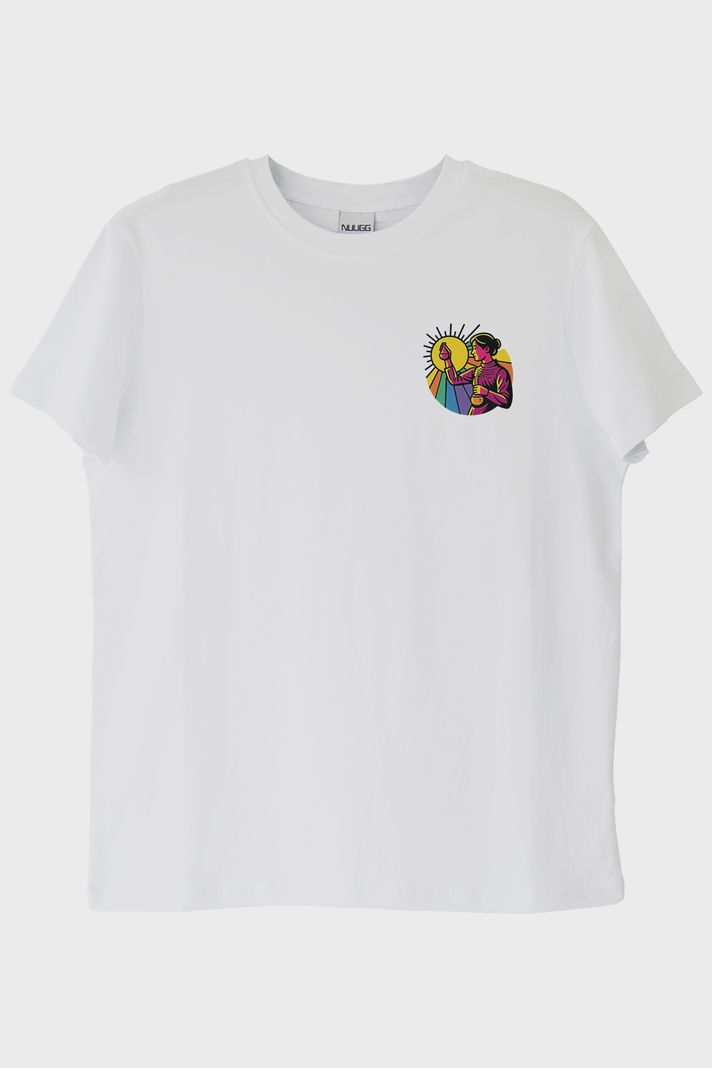 Marie Curie Beyaz Tişört