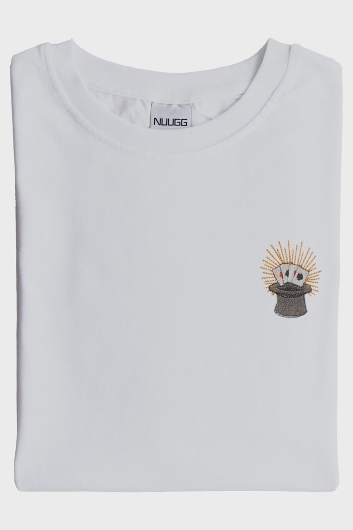 İllüzyon Kristal Küre Beyaz Tişört