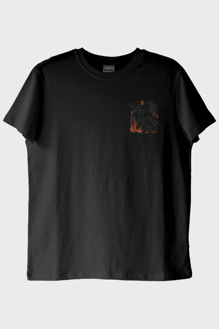 Hades ve Cerberus Siyah Tişört