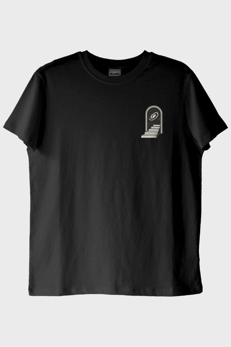 Kozmik Portal Siyah Tişört