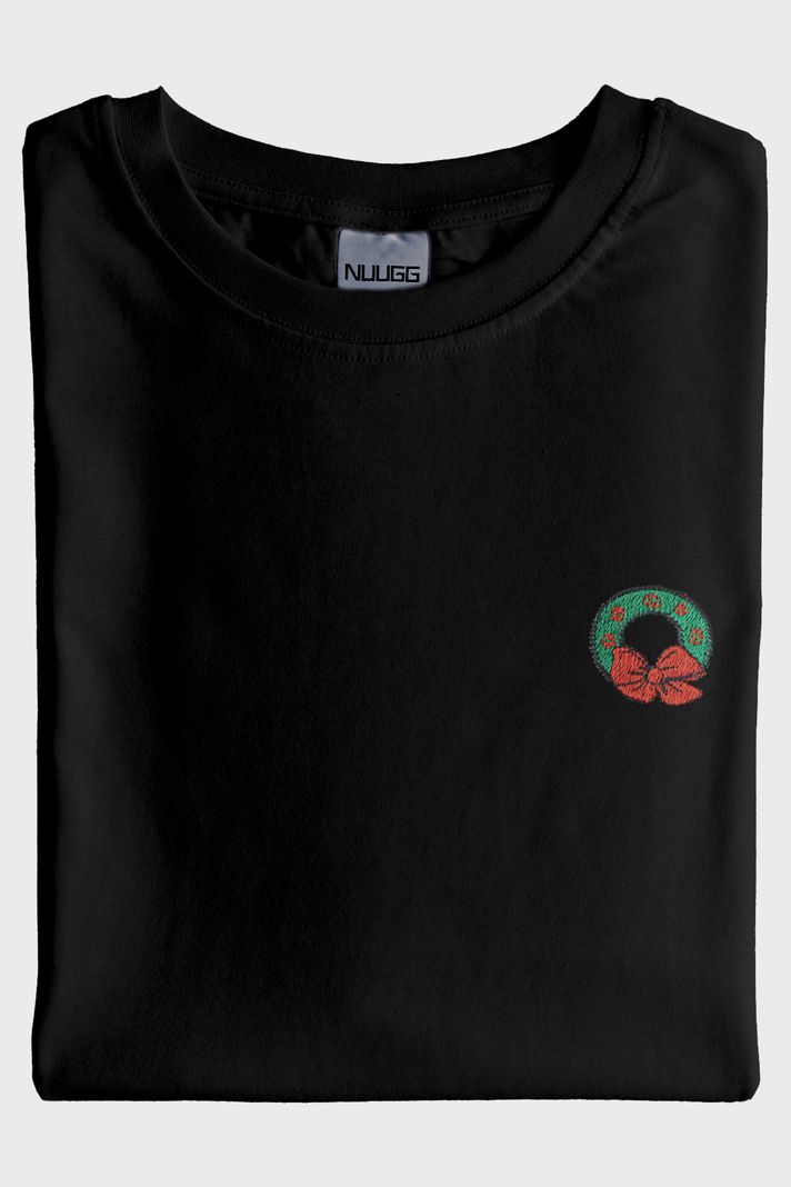 Kış Çelengi Siyah Tişört