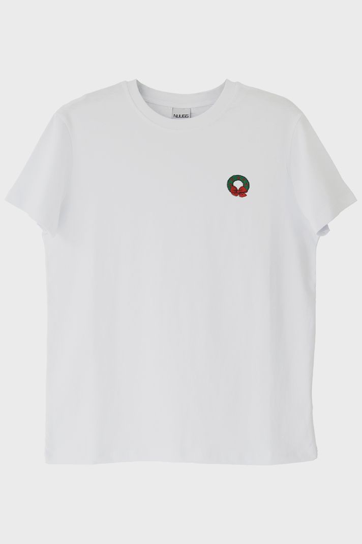 Kış Çelengi Beyaz Tişört