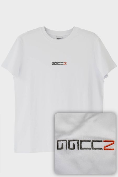 GGCCZ Logolu Nakışlı T-shirt