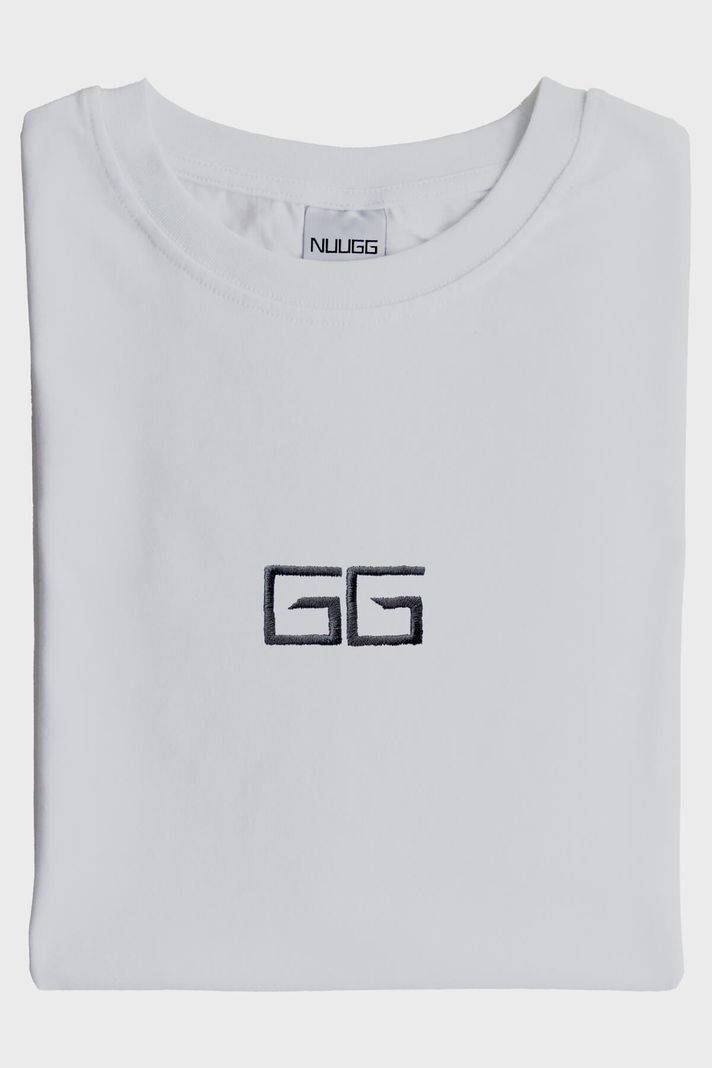 GG Logolu Nakışlı T-shirt
