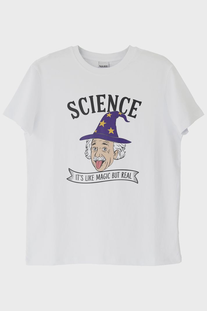 Science Magic But Real Beyaz Tişört