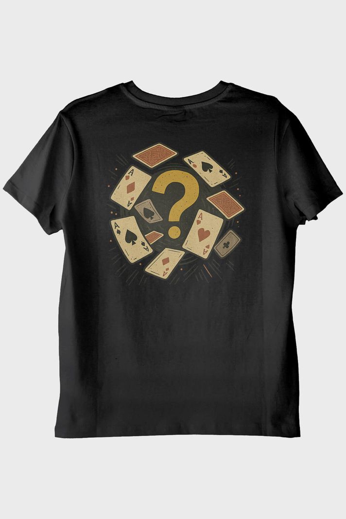 Gizemli İşaret Siyah Tişört