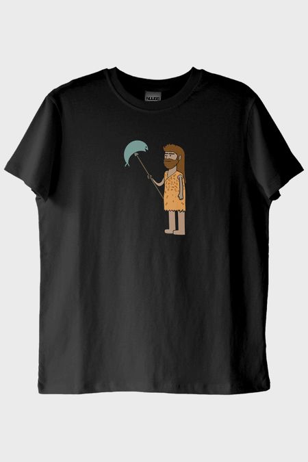 İlkel Avcı Siyah Tişört