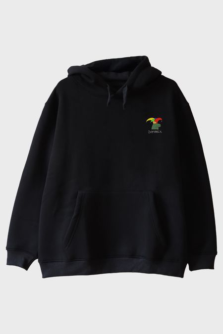 Soytarax Eğlenceli Siyah Hoodie