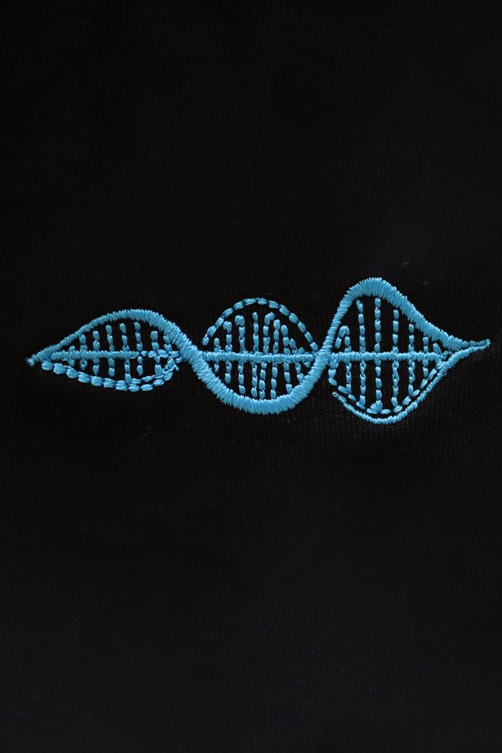 Mavi DNA Nakışlı Bisiklet Yaka Sweatshirt