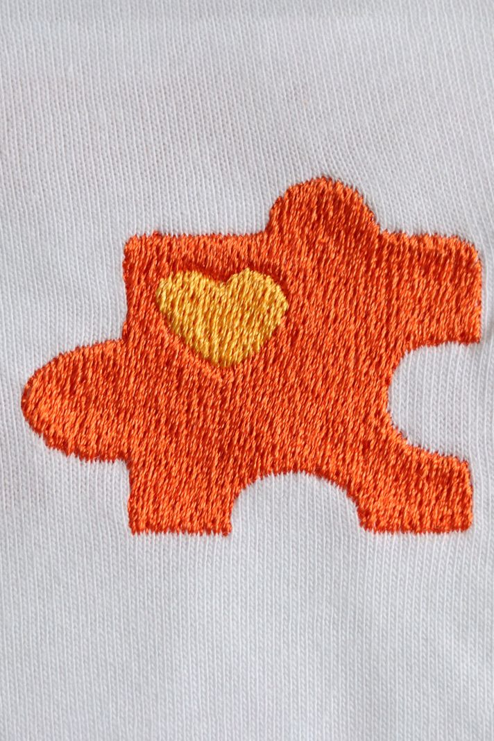 Puzzle Parçalı Çift Kombin Tişörtü - Sevgililer Günü Hediyesi