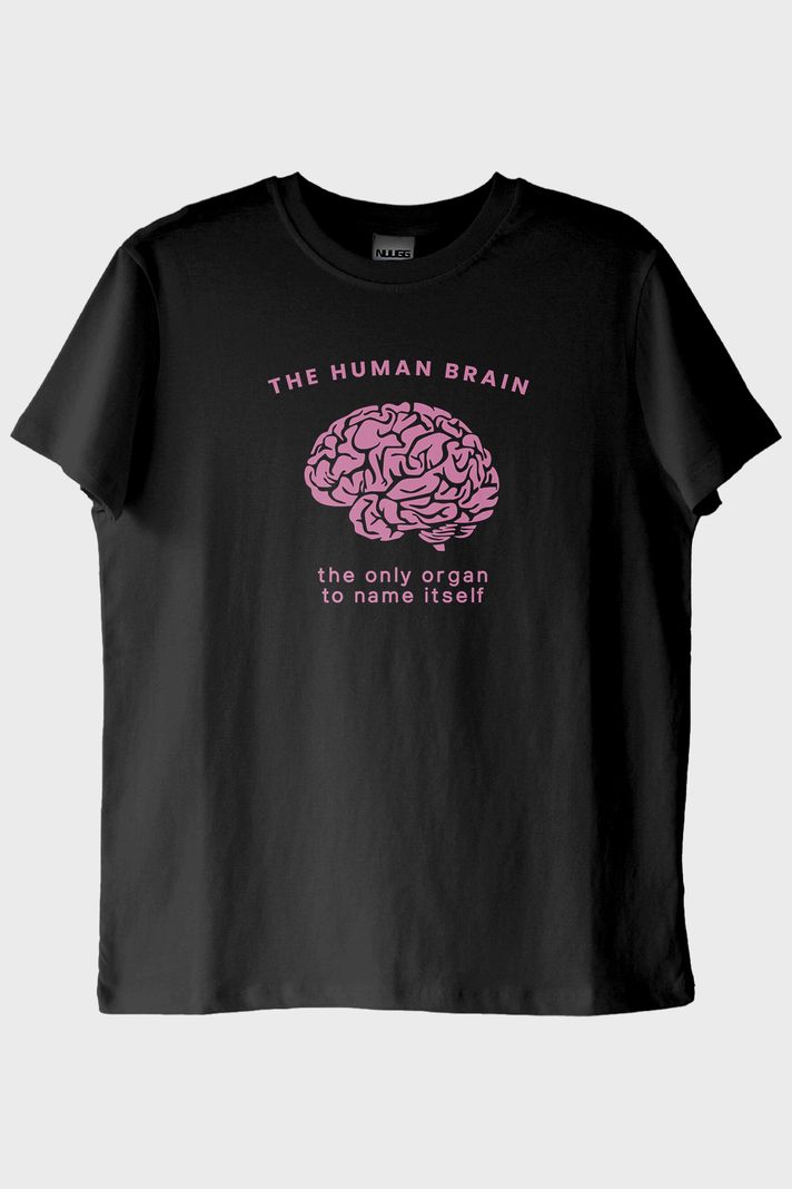 The Human Brain Baskılı Tasarım Tişört