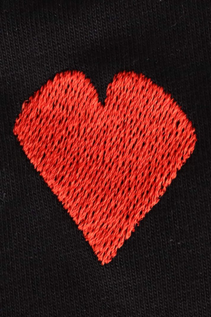 Kupa Detaylı Siyah Hoodie