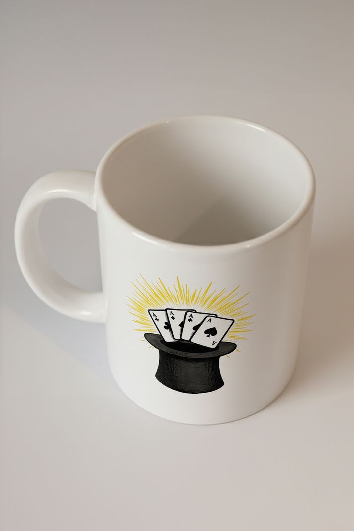 İllüzyon Şapka Kupa