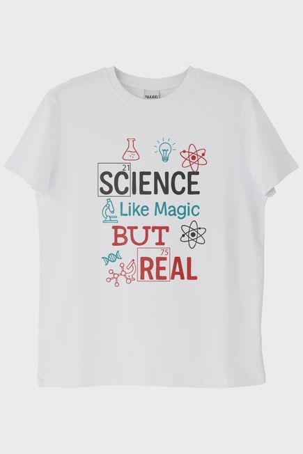 Science Like Magic Beyaz Tişört