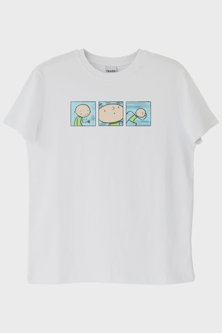 Donca Çizgi Karakter Beyaz Tişört