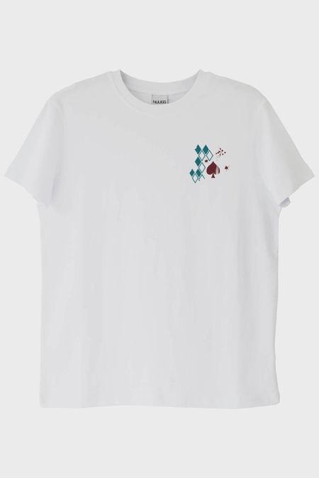 Şans ve Kaos Beyaz Tişört