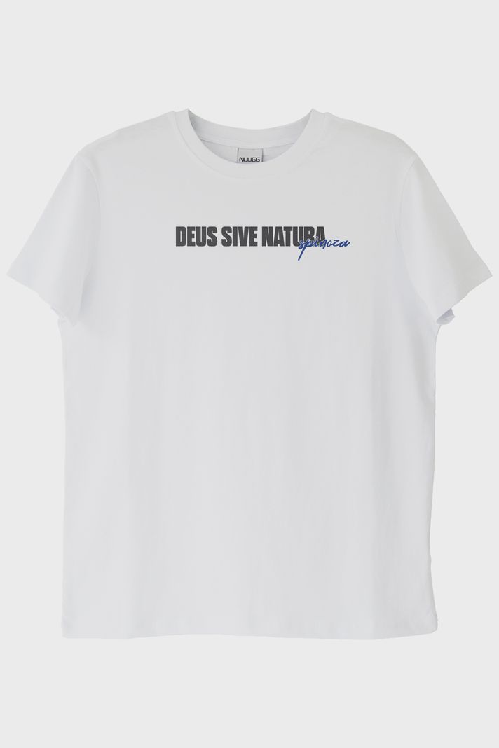 Deus Sive Natura Beyaz Tişört