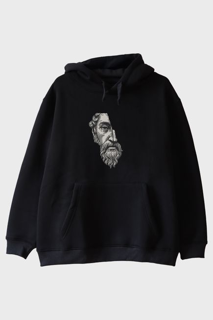 Marcus Aurelius Tasarımlı Hoodie
