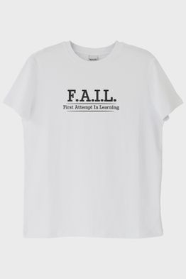 FAIL Motivasyon Beyaz Tişört