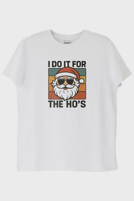 Cool Santa Beyaz Tişört