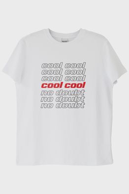 Cool No Doubt Beyaz Tişört