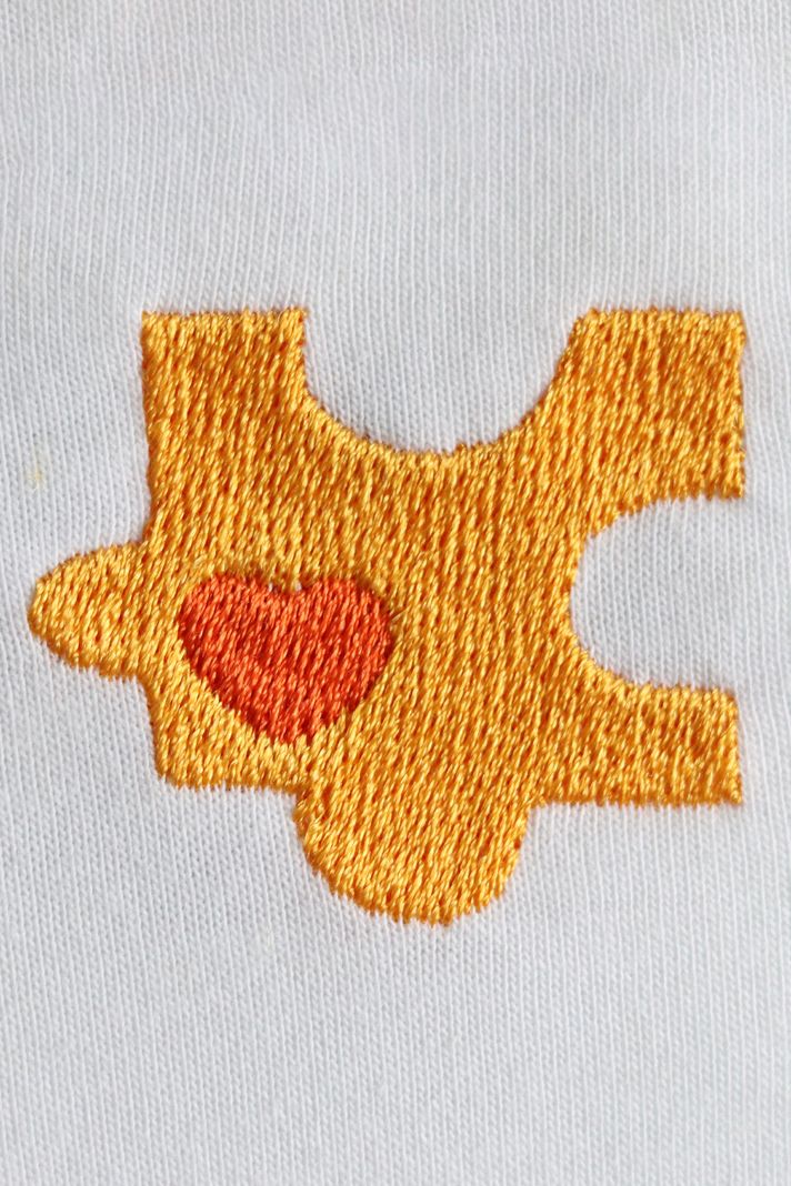 Puzzle Parçalı Çift Kombin Tişörtü - Sevgililer Günü Hediyesi