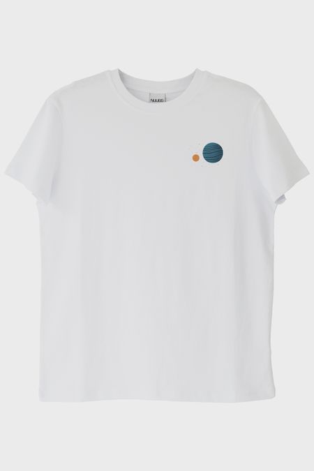 Sessiz Evren Beyaz Tişört